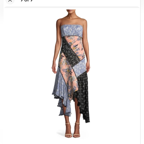 Cinq a Sept Sabrina Silk dress sz 4 NWT - Picture 2 of 6